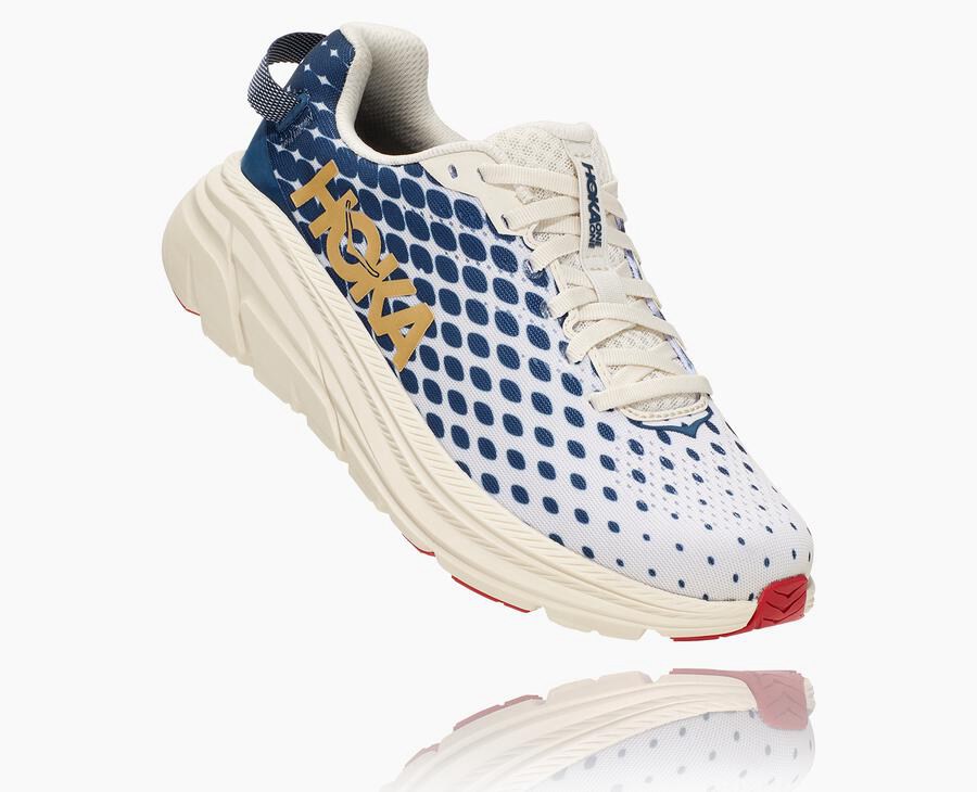 Hoka One One Tenisky Damske Biele/Modre - Rincon 2 - 29310-VNYA